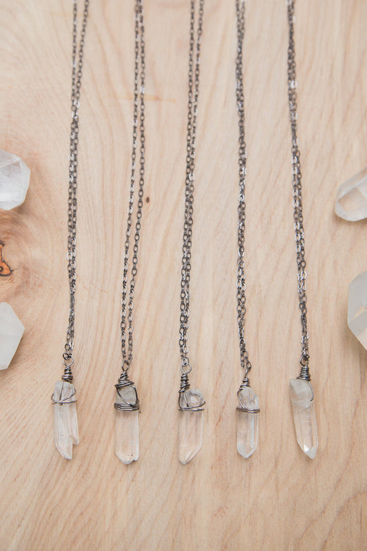 Simple Quartz Necklace