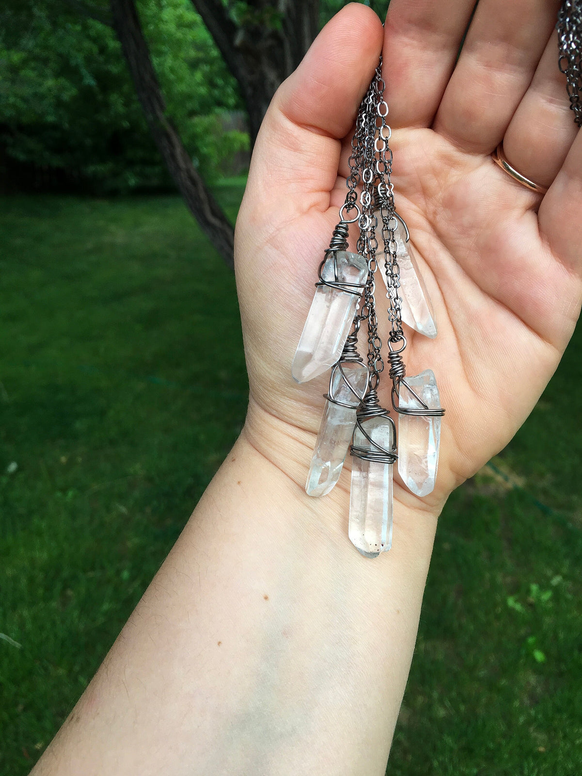 Quartz Point Necklace