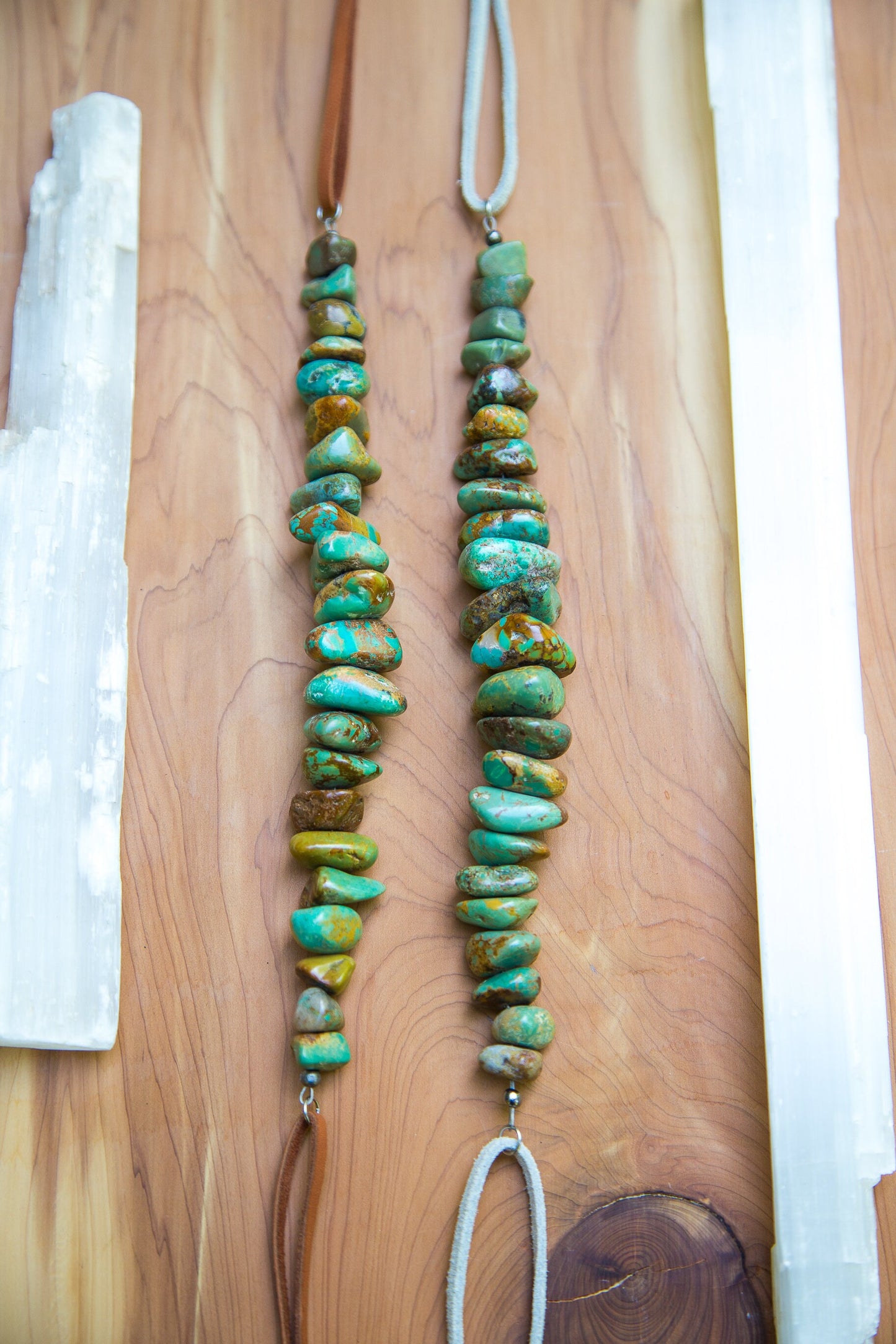 Turquoise Necklace / Unisex Jewelry / Turquoise Jewelry / Mens Turquoise Necklace / Festival Jewelry / Chunky Beaded Gemstone Necklace