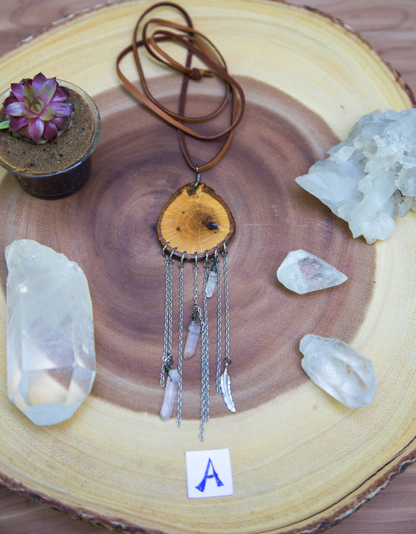 Dreamcatcher Woodslide Necklace