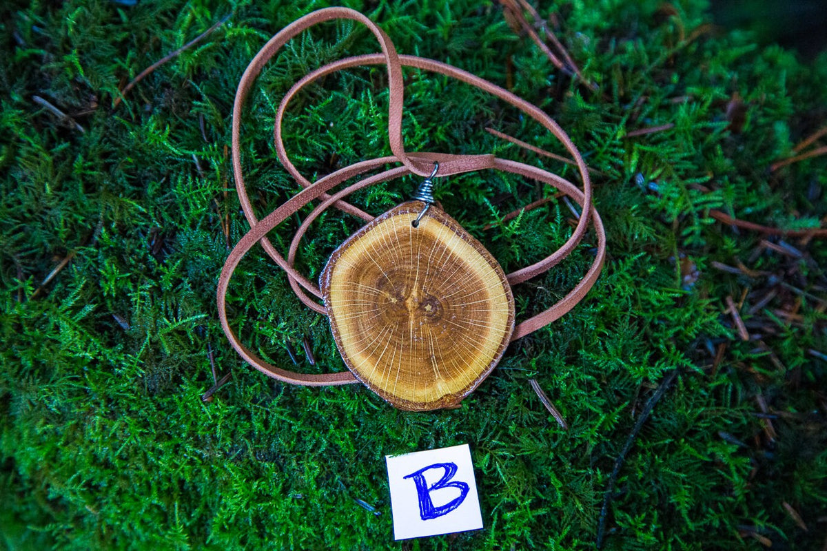 Wood Slice Necklace