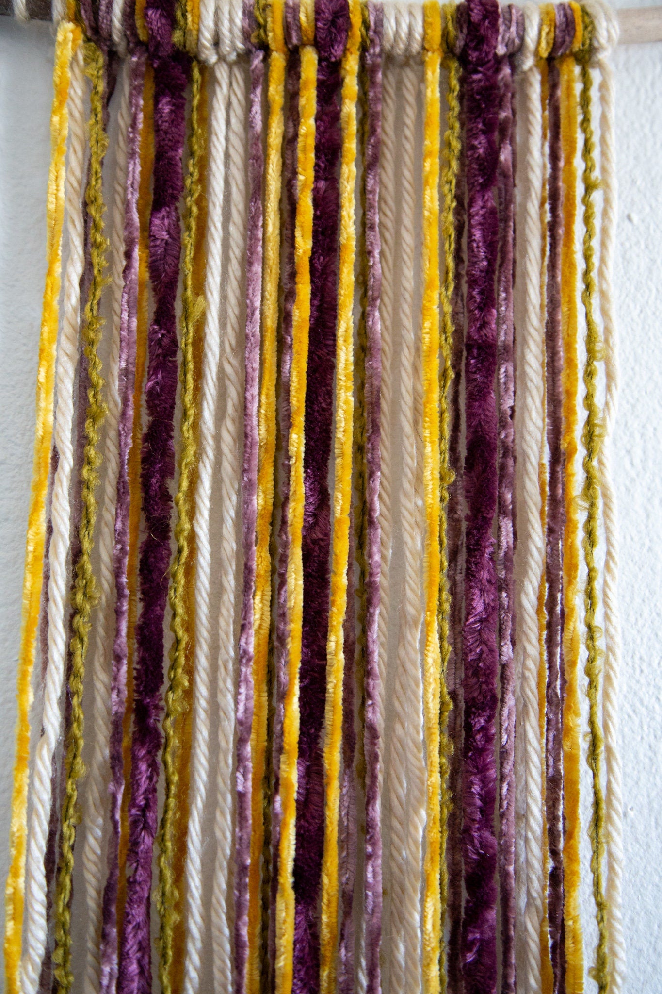 Small Wall Hanging | Driftwood and Fiber Wall Decor