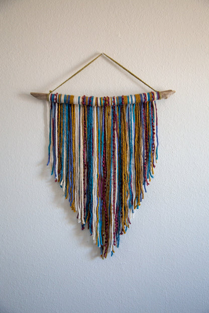 Wall Hanging | Driftwood and Fiber Wall Decor