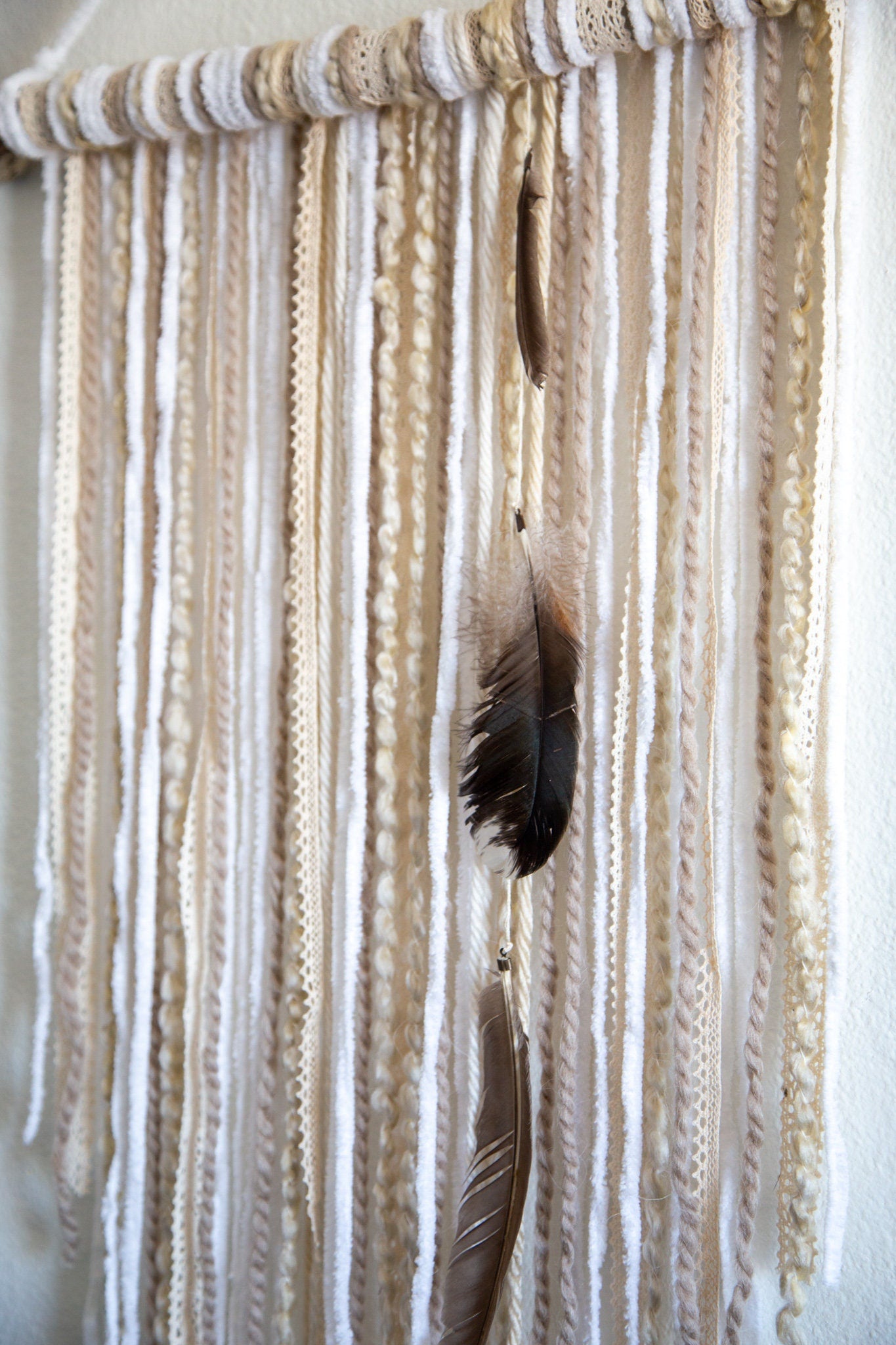 Wall Hanging | Driftwood and Fiber Wall Decor