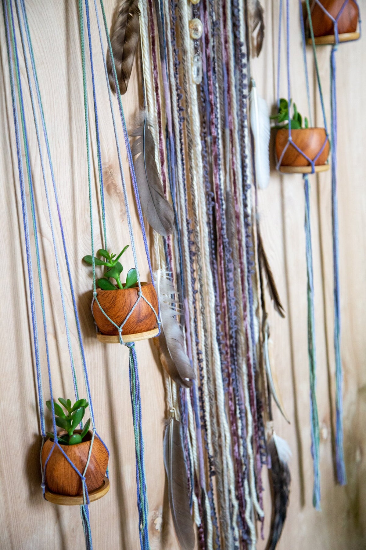 Quartz & Jasper Plant Hanger
