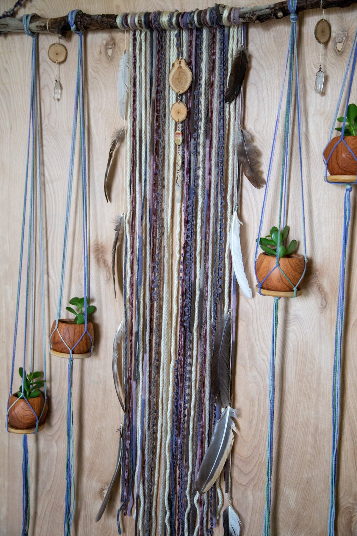 Quartz & Jasper Plant Hanger