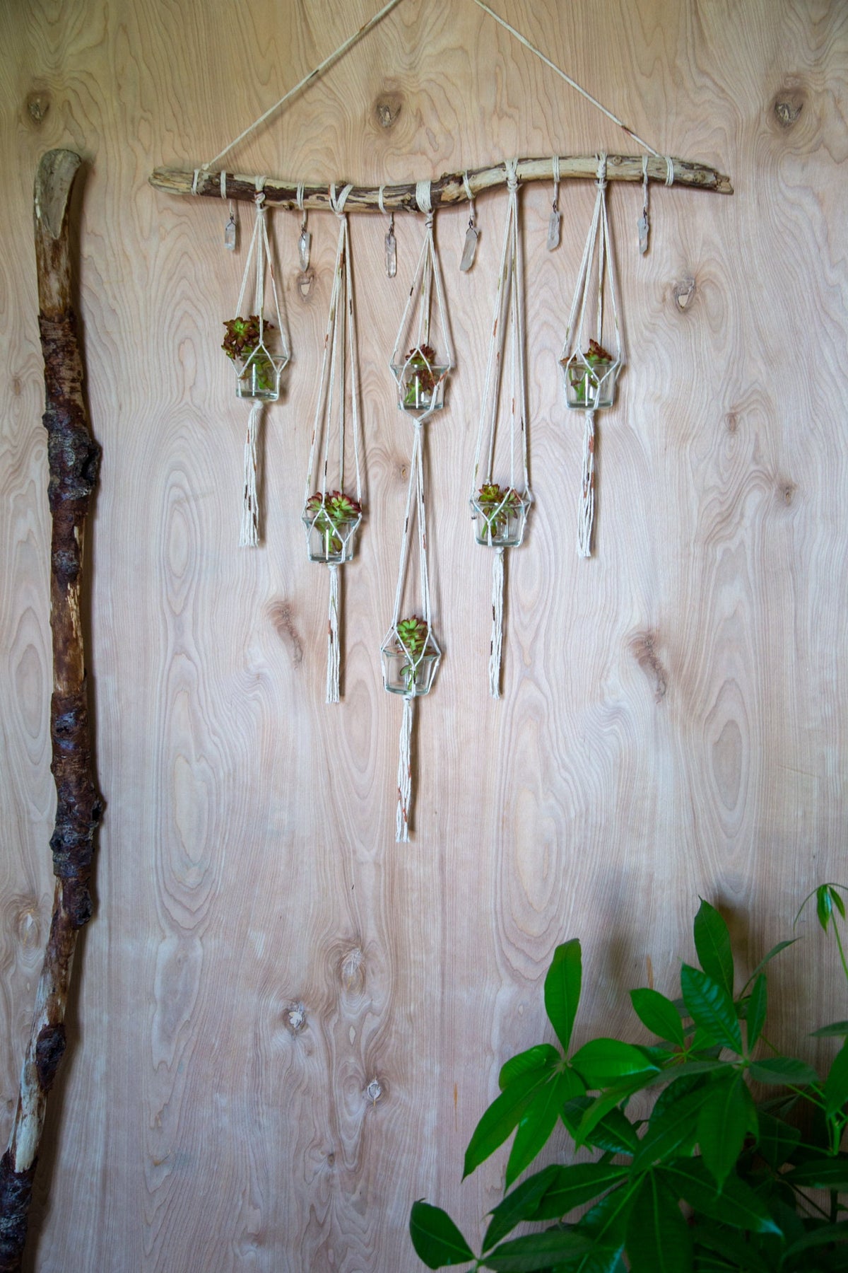 Quartz Driftwood Wall Hanging