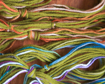 2 piece plant hangers for 4 to 5 inch pots | moss green