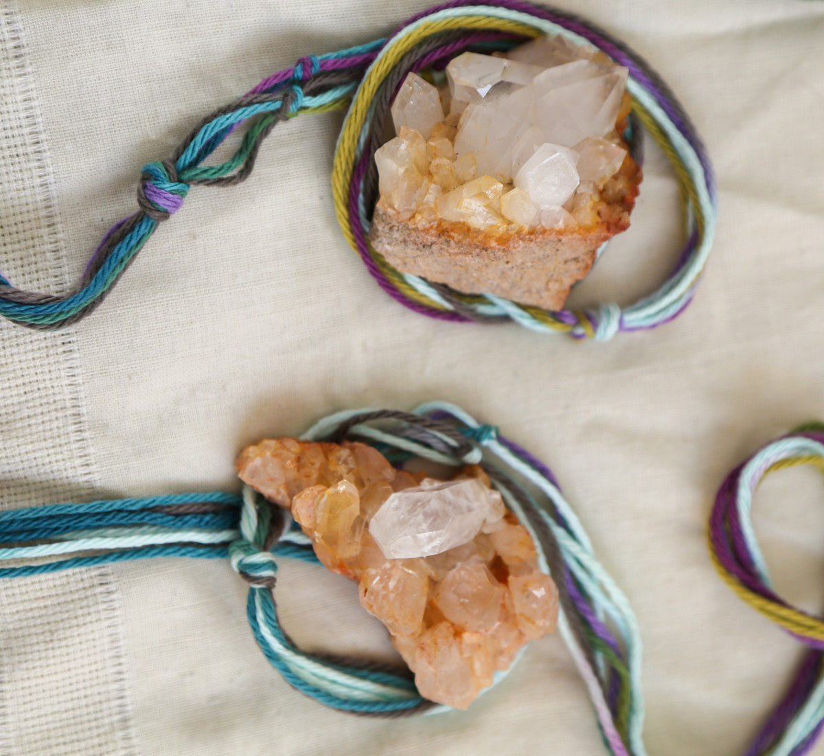 Quartz Cluster with Hanger