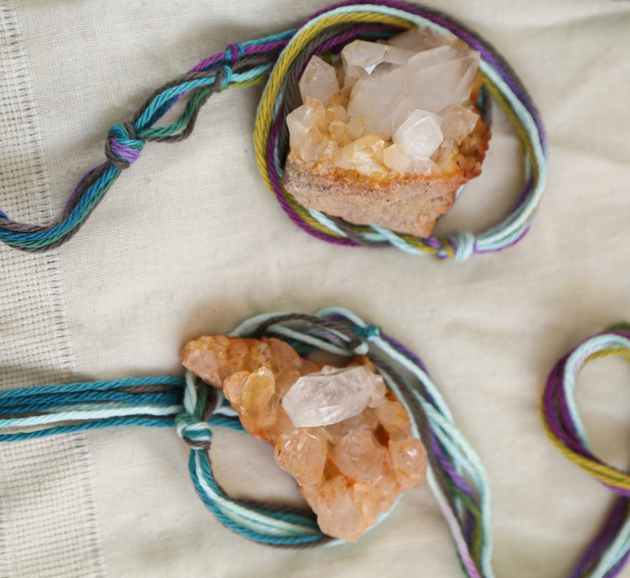 Quartz Cluster with Hanger