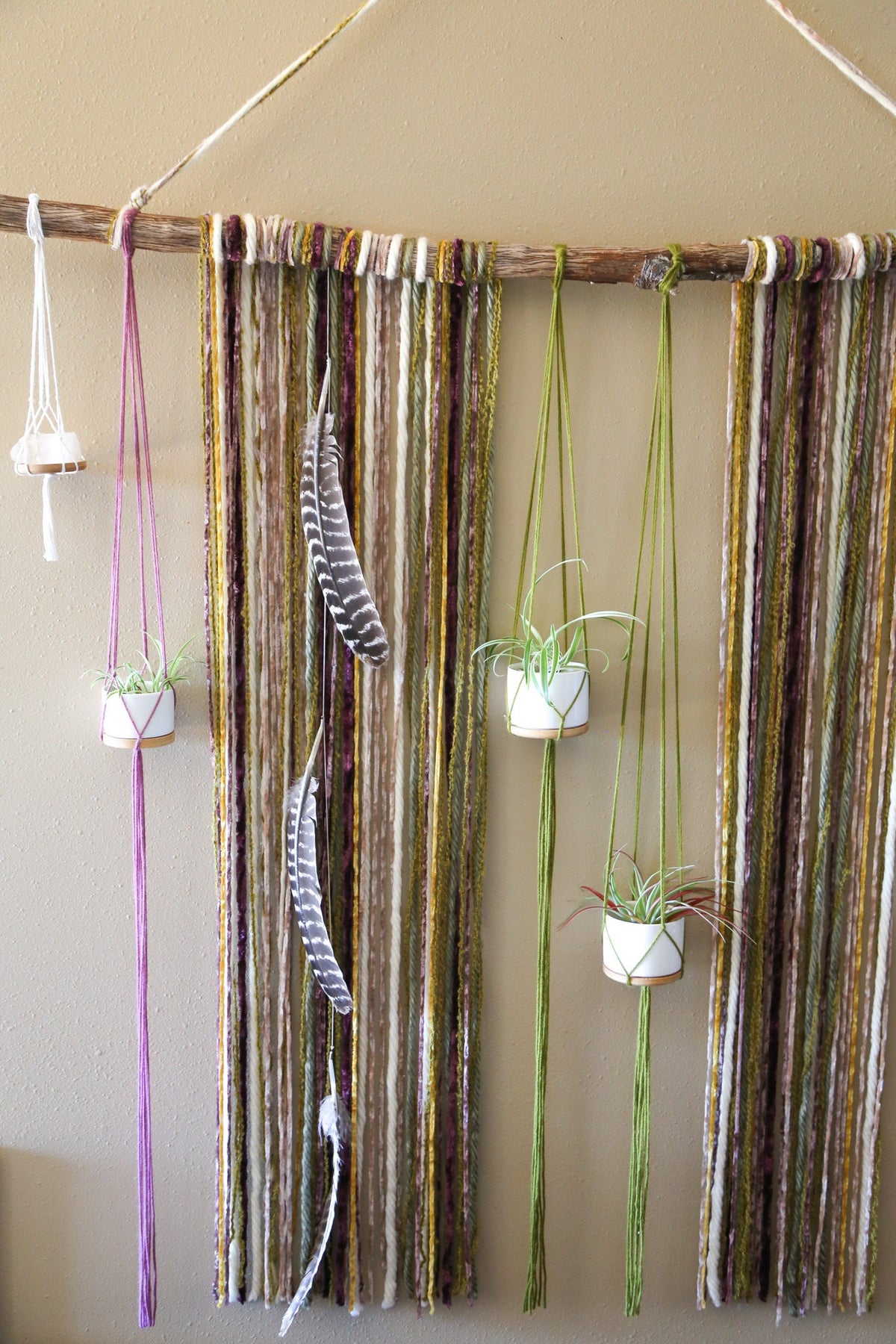 XXL Quartz Driftwood Plant Hanger