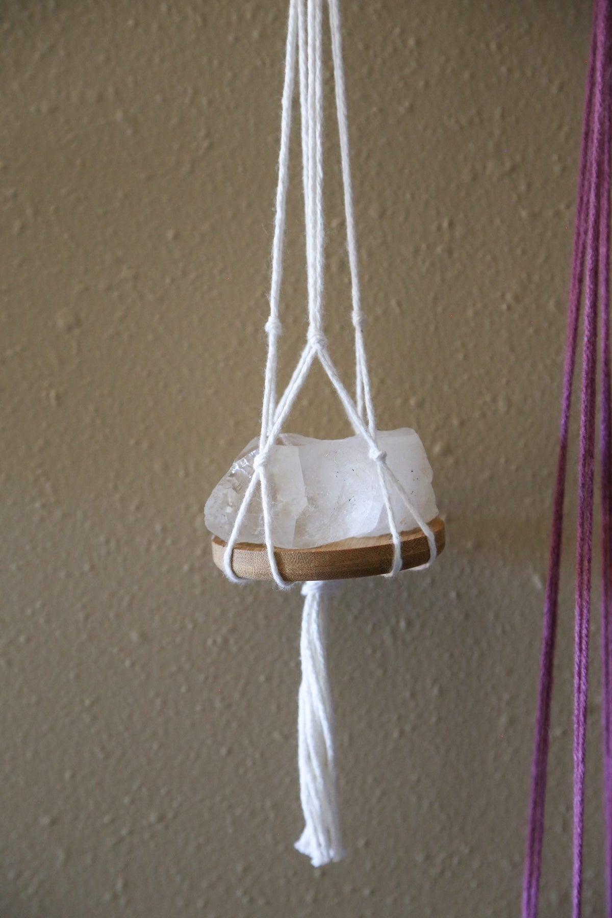 XXL Quartz Driftwood Plant Hanger